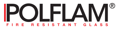 Polflam fire-resistant glass